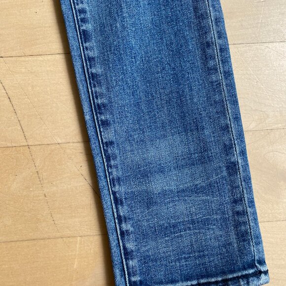 Six week Residency BNWOT skinny jeans sz 34 button fly vintage indigo - Picture 2 of 8